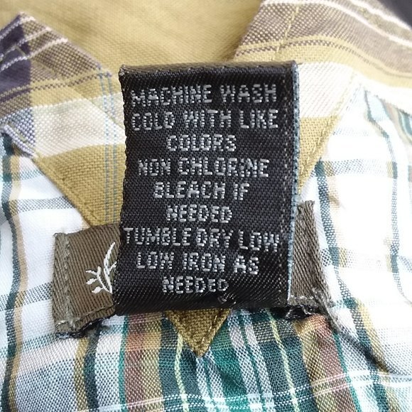 Anthropologie Fei Skirt Twirl Plaid Vintage Twee Preppy Olive Green 8 - Picture 4 of 7